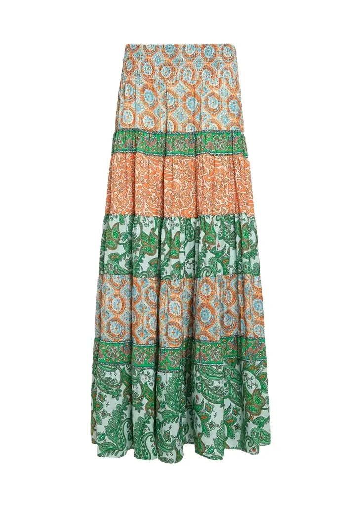 Dorotha Tiered Maxi Skirt Dorotha Tiered Maxi Skirt