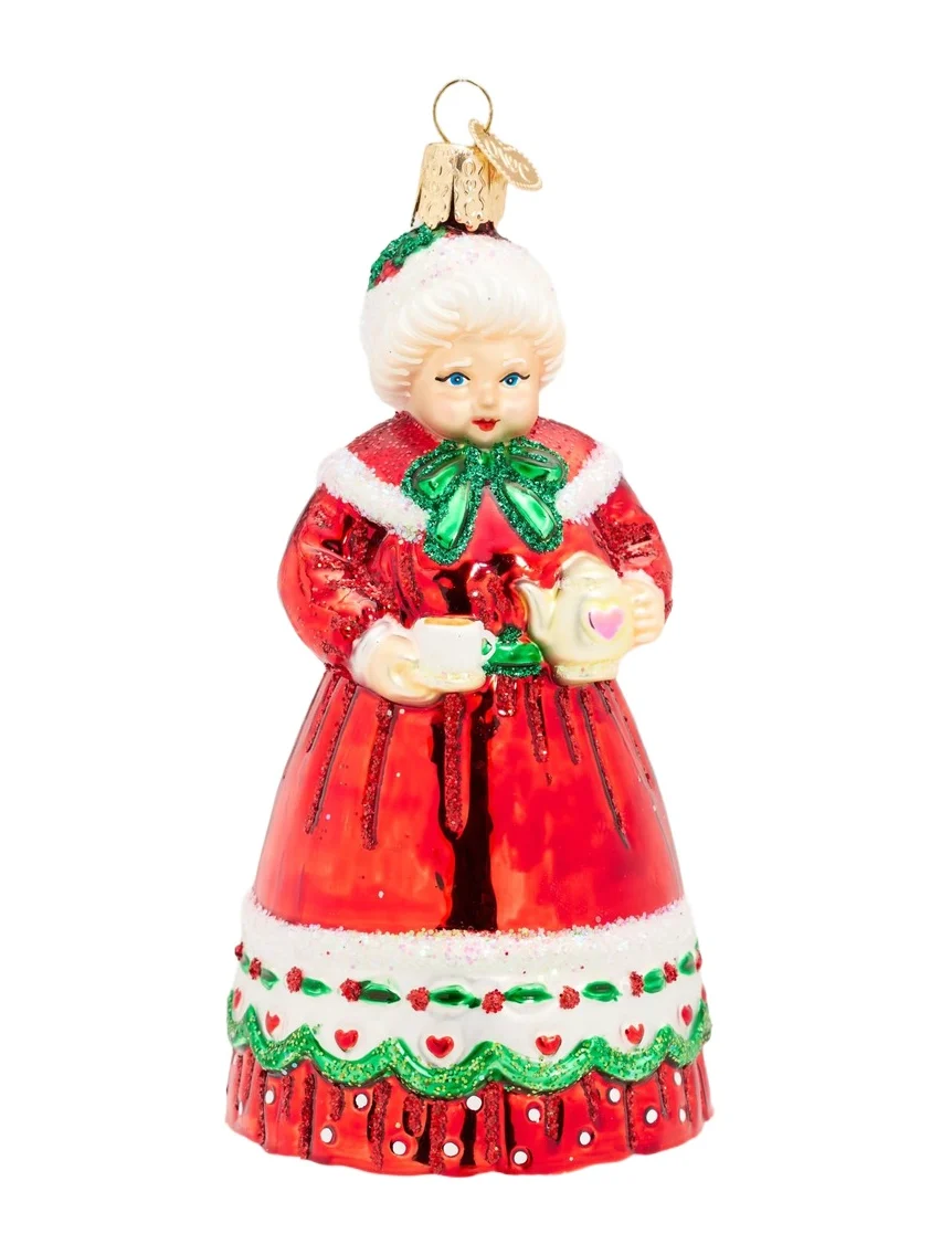 Old World Christmas Mrs. Claus Christmas Ornament