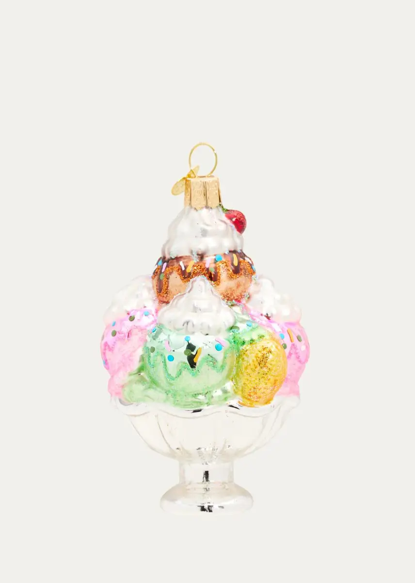 Old World Christmas Decadence Delight Sundae Christmas Ornament | Thumbnail 2