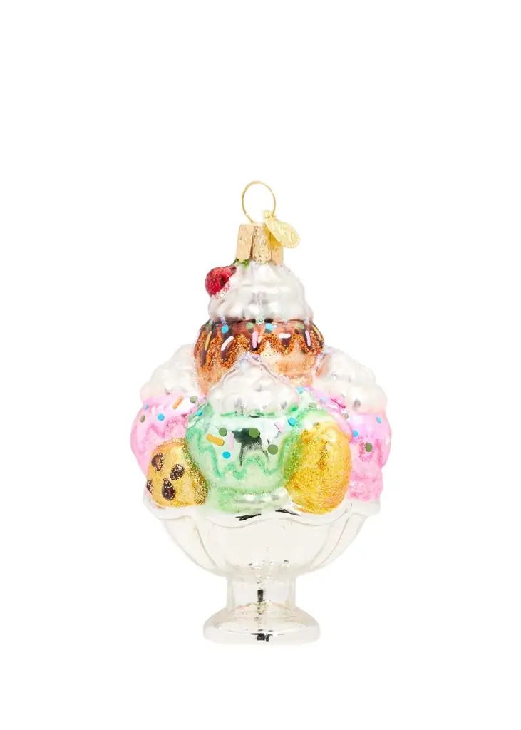 Decadence Delight Sundae Christmas Ornament Decadence Delight Sundae Christmas Ornament