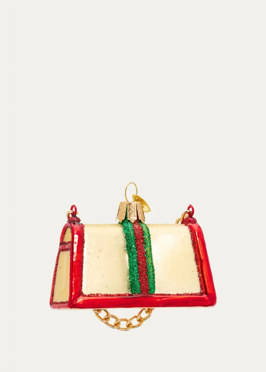 Old World Christmas Fashion Purse Christmas Ornament | Thumbnail 2 Old World Christmas Fashion Purse Christmas Ornament | Thumbnail 2