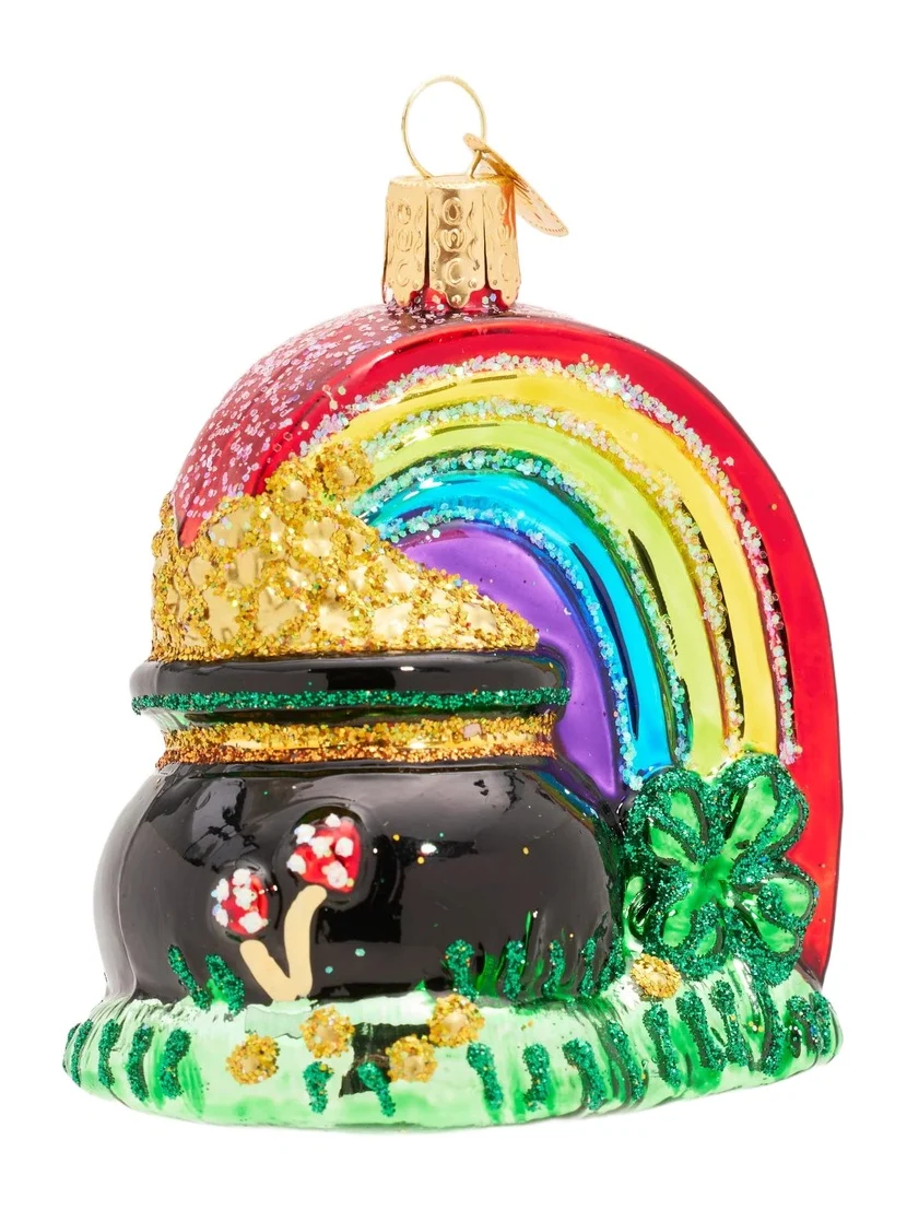 Old World Christmas Pot Of Gold Christmas Ornament