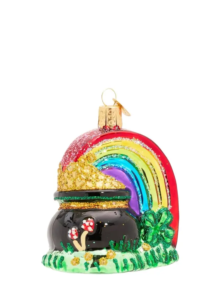 Pot Of Gold Christmas Ornament Pot Of Gold Christmas Ornament