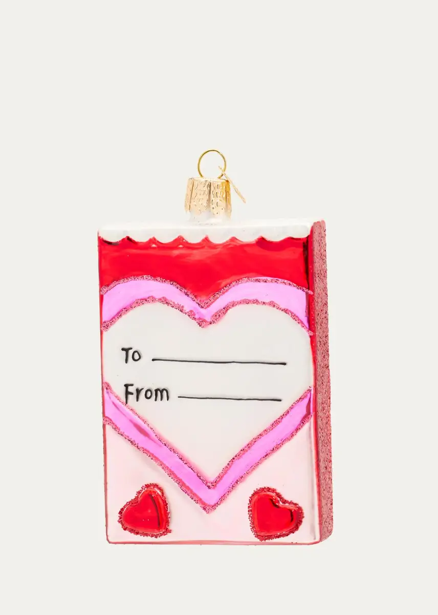 Old World Christmas Conversation Hearts Candy Christmas Ornament | Thumbnail 2 Old World Christmas Conversation Hearts Candy Christmas Ornament | Thumbnail 2