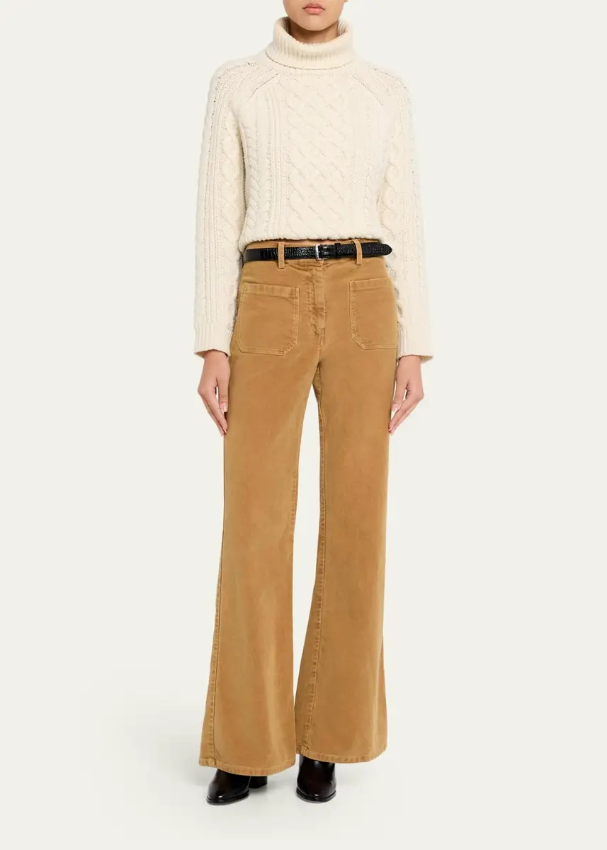 Nili Lotan Florence Flare Denim Jeans | Thumbnail 2 Nili Lotan Florence Flare Denim Jeans | Thumbnail 2