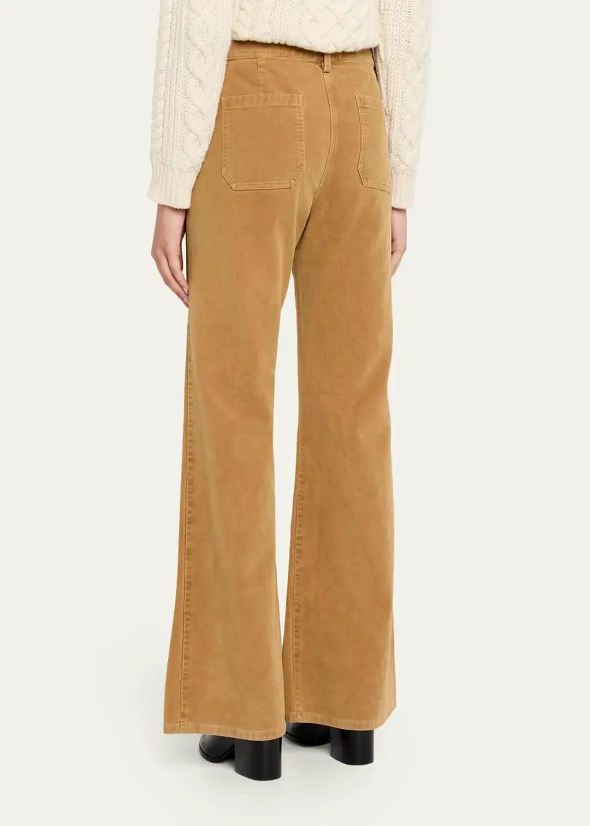 Nili Lotan Florence Flare Denim Jeans | Thumbnail 3 Nili Lotan Florence Flare Denim Jeans | Thumbnail 3