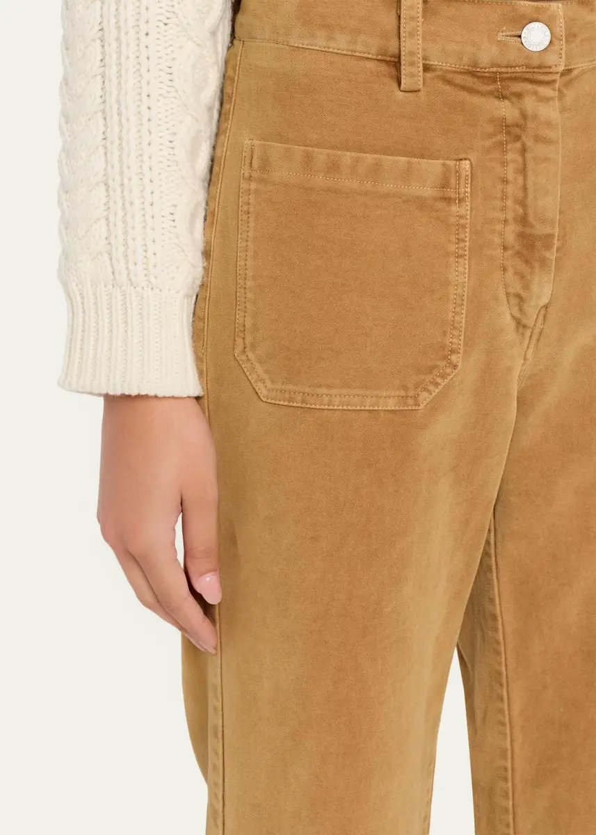 Nili Lotan Florence Flare Denim Jeans | Thumbnail 5 Nili Lotan Florence Flare Denim Jeans | Thumbnail 5