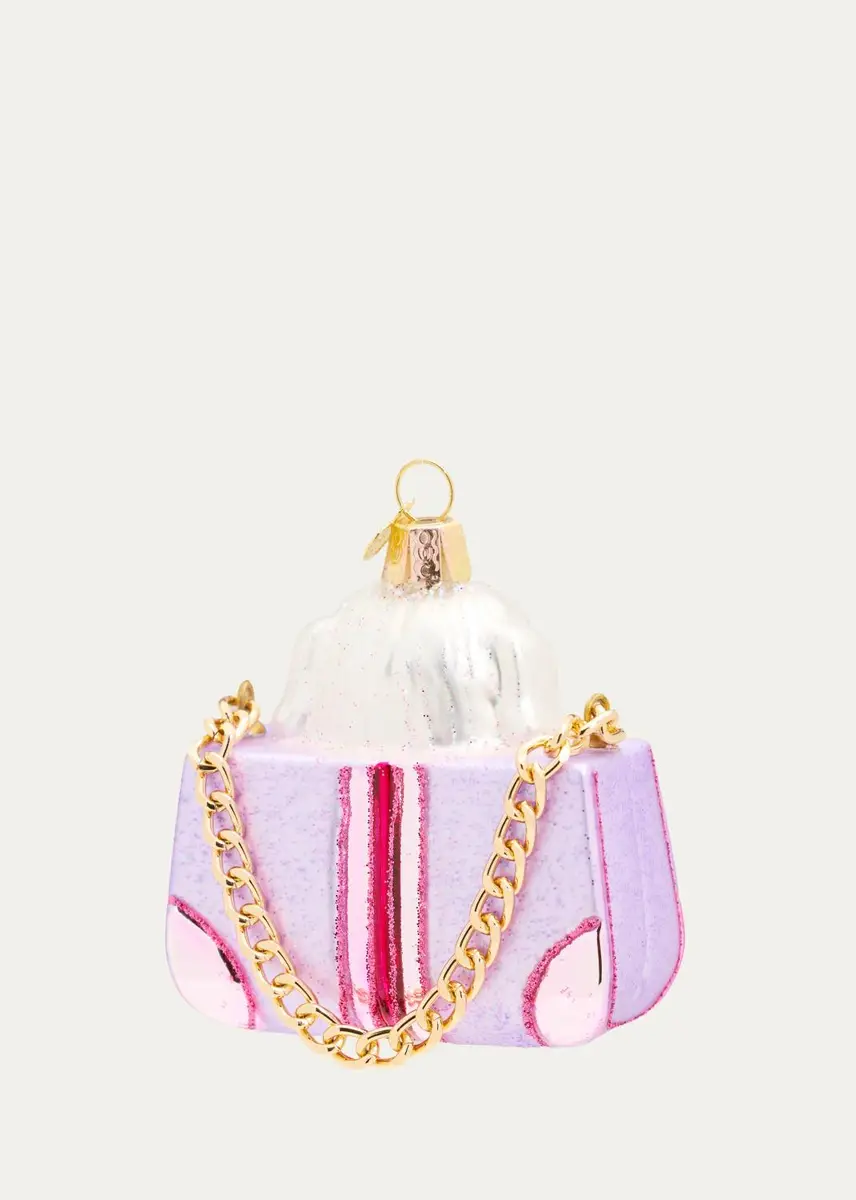 Old World Christmas Posh Pup In Purse Christmas Ornament | Thumbnail 2 Old World Christmas Posh Pup In Purse Christmas Ornament | Thumbnail 2