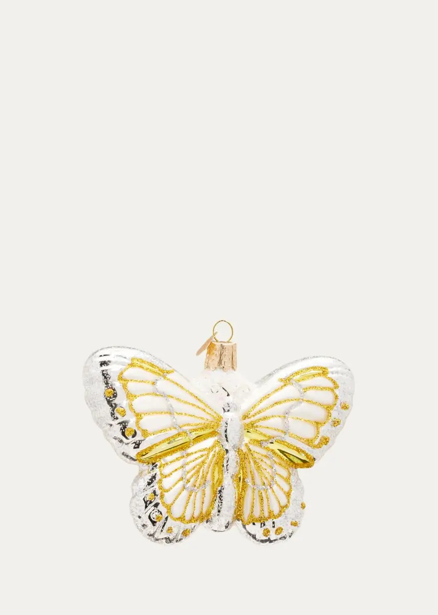 Old World Christmas Sterling Butterfly Christmas Ornament | Thumbnail 2 Old World Christmas Sterling Butterfly Christmas Ornament | Thumbnail 2