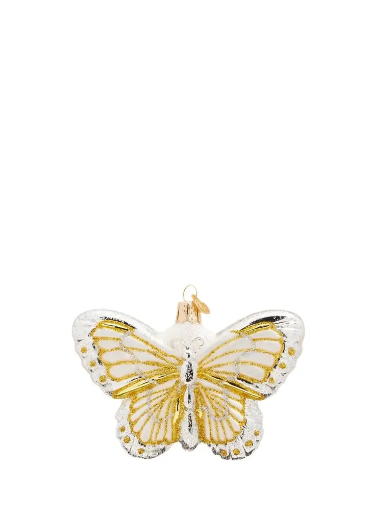 Sterling Butterfly Christmas Ornament Sterling Butterfly Christmas Ornament