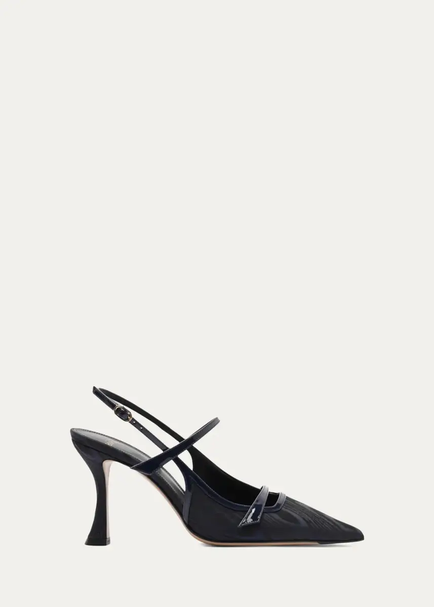 Alexandre Birman 85mm Tita Moire Slingback Pumps | Thumbnail 4 Alexandre Birman 85mm Tita Moire Slingback Pumps | Thumbnail 4