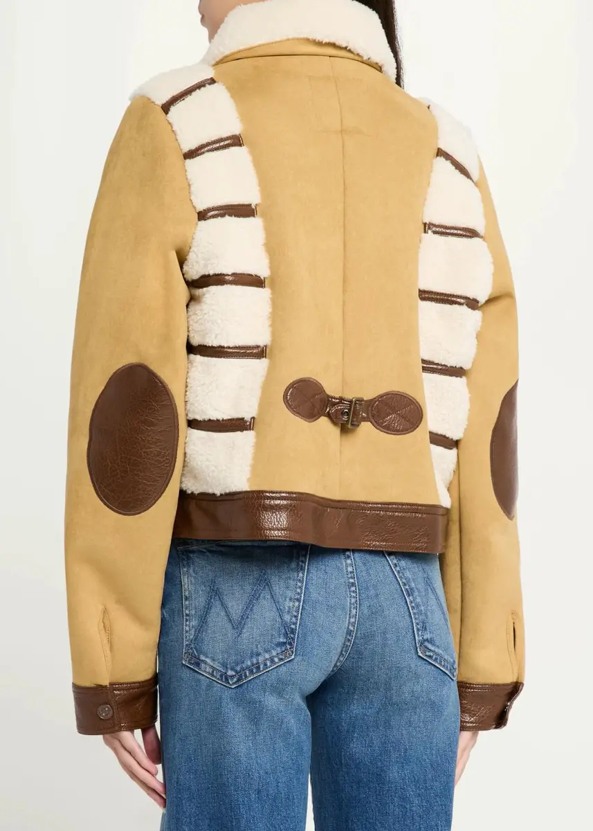 Mother The Tripper Mixed Media Puffer Jacket | Thumbnail 3 Mother The Tripper Mixed Media Puffer Jacket | Thumbnail 3