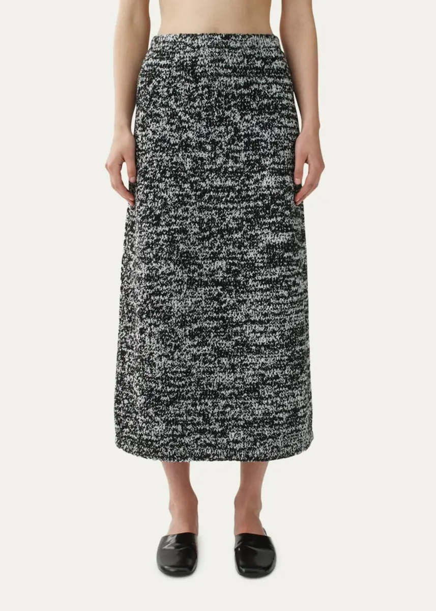 Attersee The Leff Marled Merino Midi Skirt | Thumbnail 4 Attersee The Leff Marled Merino Midi Skirt | Thumbnail 4