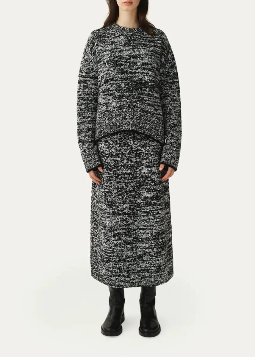 Attersee The Frequency Marled Merino Wool Sweater | Thumbnail 2 Attersee The Frequency Marled Merino Wool Sweater | Thumbnail 2