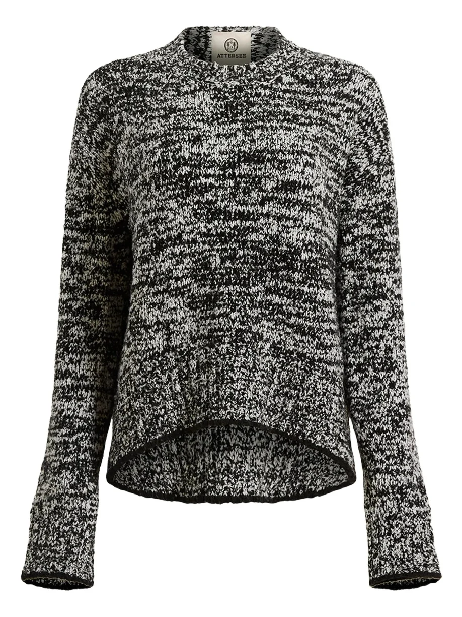 The Frequency Marled Merino Wool Sweater The Frequency Marled Merino Wool Sweater