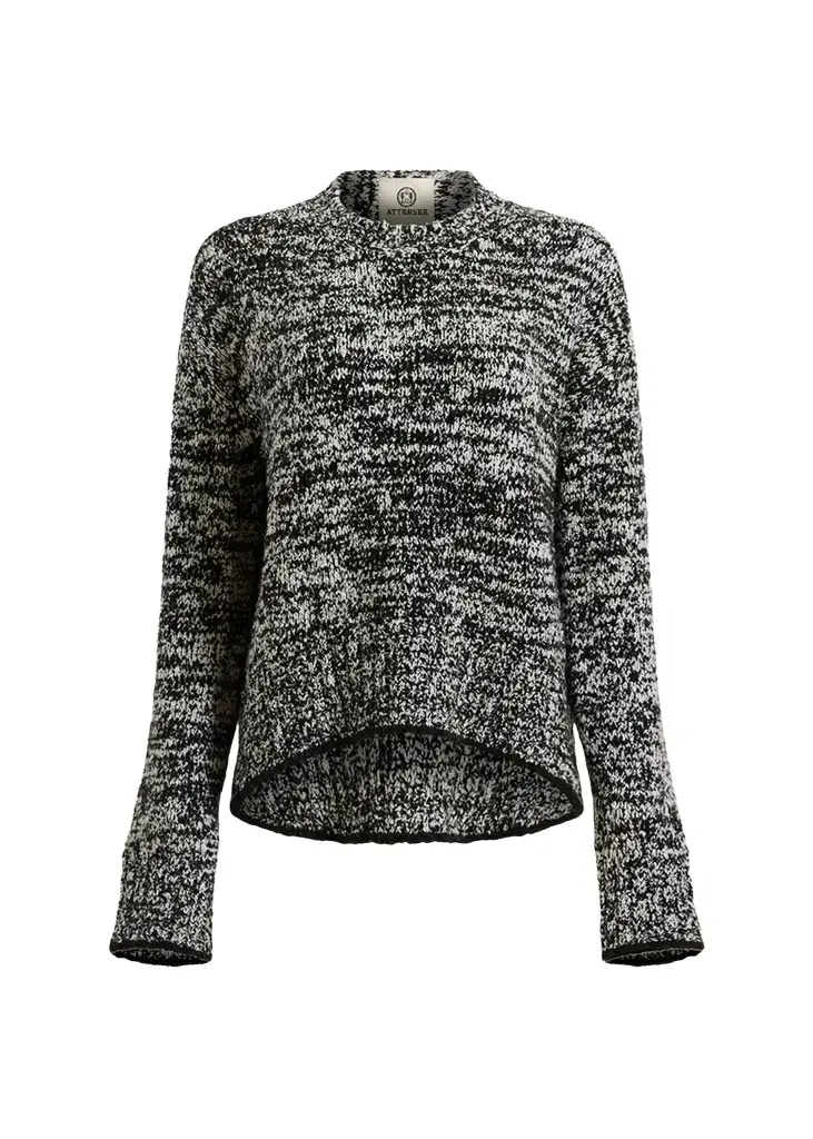 Attersee The Frequency Marled Merino Wool Sweater