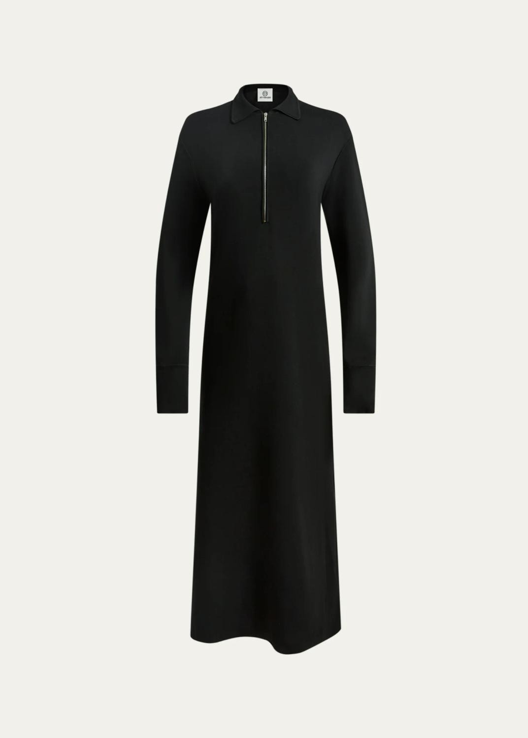 Attersee The Aria Knit Polo Maxi Dress