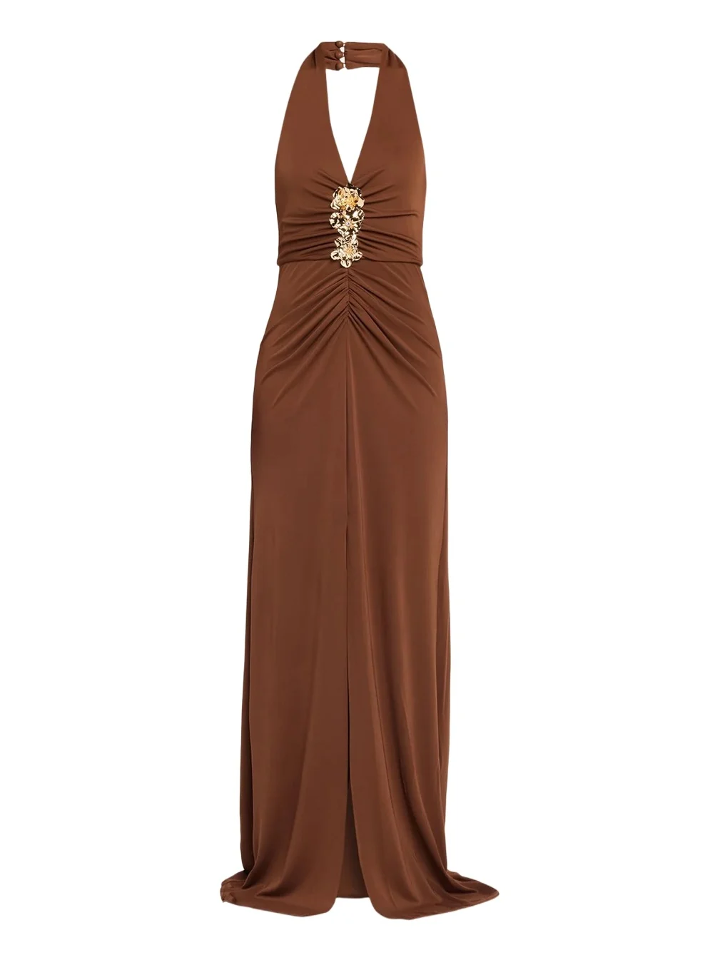 Kessan Embellished Halter Gown Kessan Embellished Halter Gown