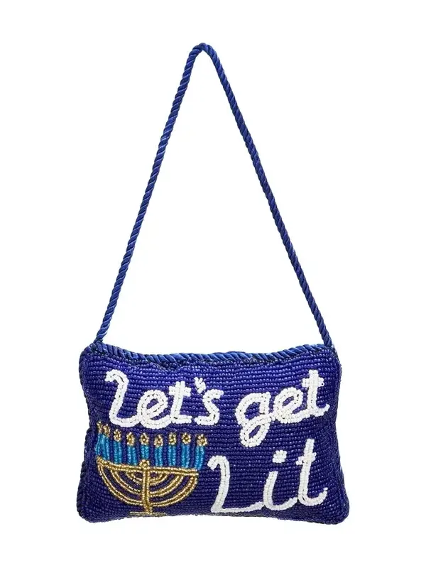 Sudha Pennathur Let's Get Lit Menorah Doorknocker | Thumbnail 1 Sudha Pennathur Let's Get Lit Menorah Doorknocker | Thumbnail 1