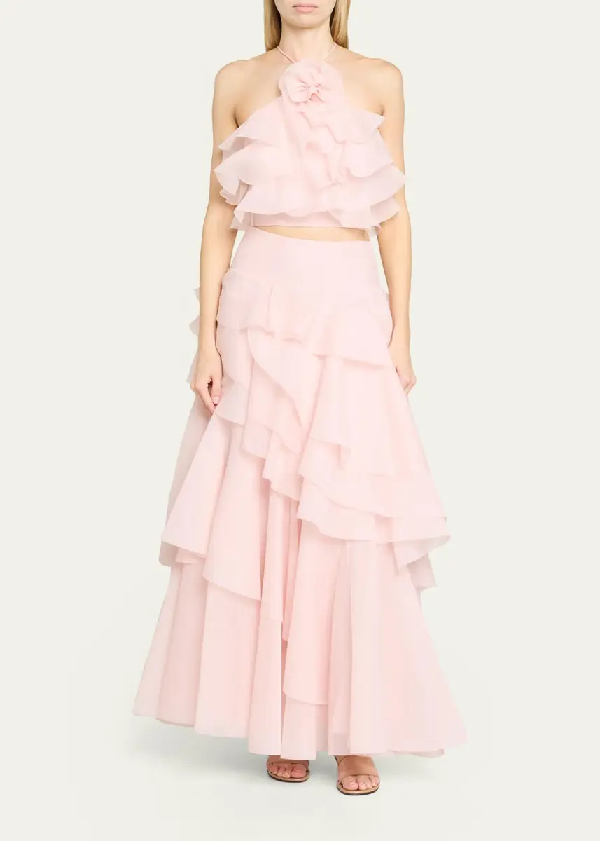 Aje Villa Tiered Ruffle Maxi Skirt | Thumbnail 2 Aje Villa Tiered Ruffle Maxi Skirt | Thumbnail 2