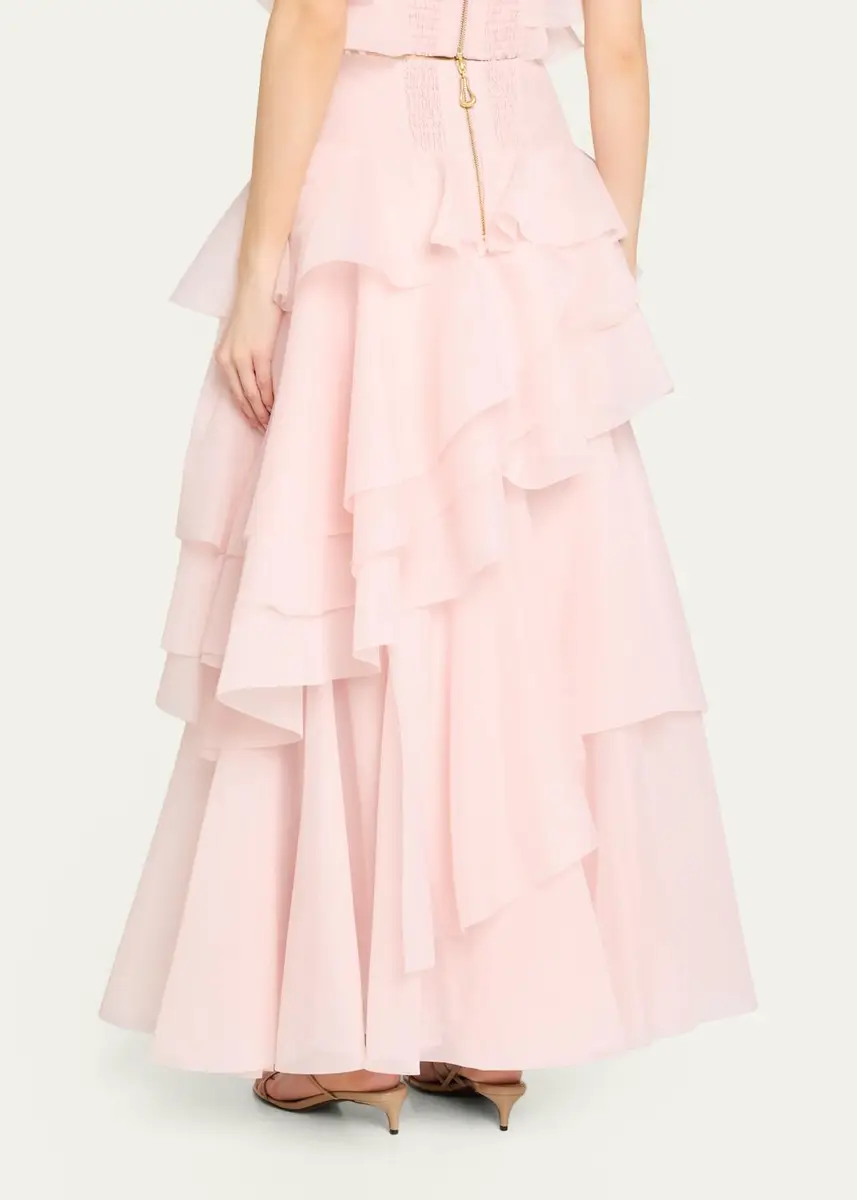 Aje Villa Tiered Ruffle Maxi Skirt | Thumbnail 3 Aje Villa Tiered Ruffle Maxi Skirt | Thumbnail 3