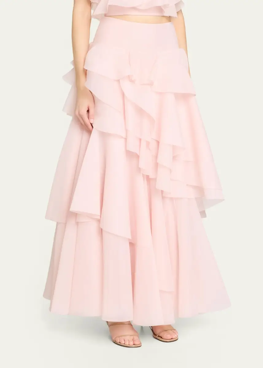 Aje Villa Tiered Ruffle Maxi Skirt | Thumbnail 4 Aje Villa Tiered Ruffle Maxi Skirt | Thumbnail 4