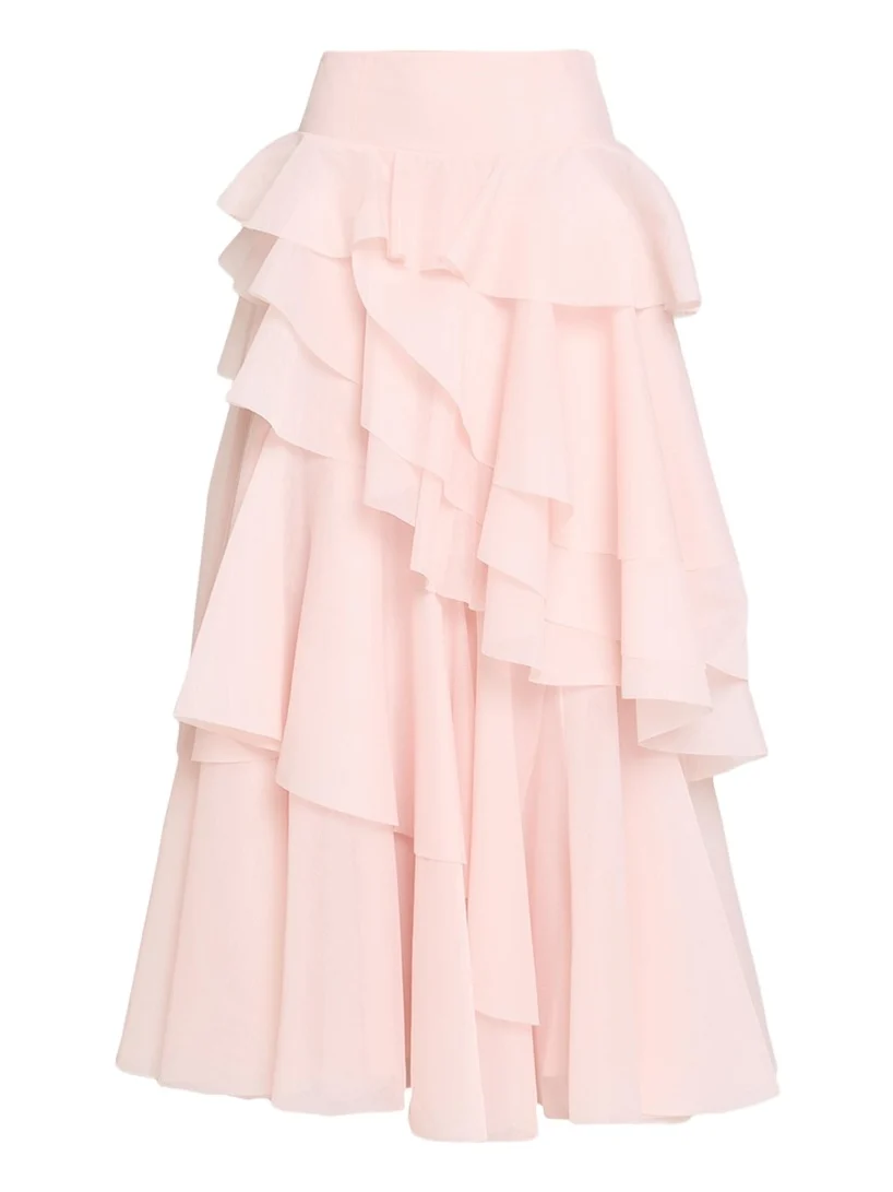 Villa Tiered Ruffle Maxi Skirt Villa Tiered Ruffle Maxi Skirt