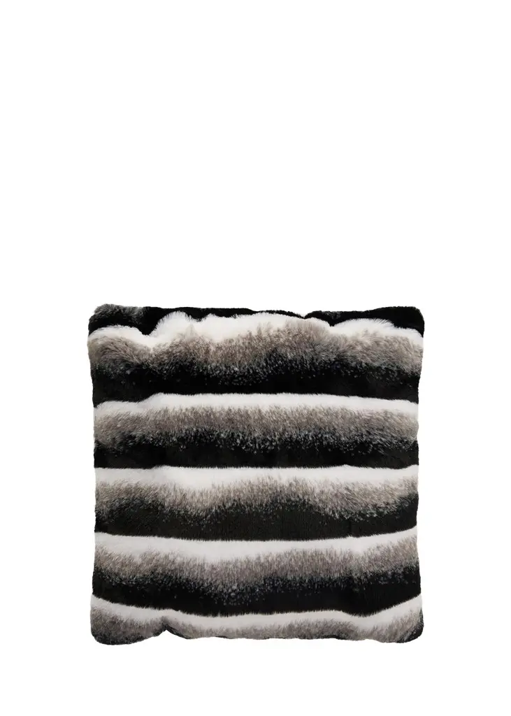 Lyla Grant Faux Chinchilla Pillow, 20" Square