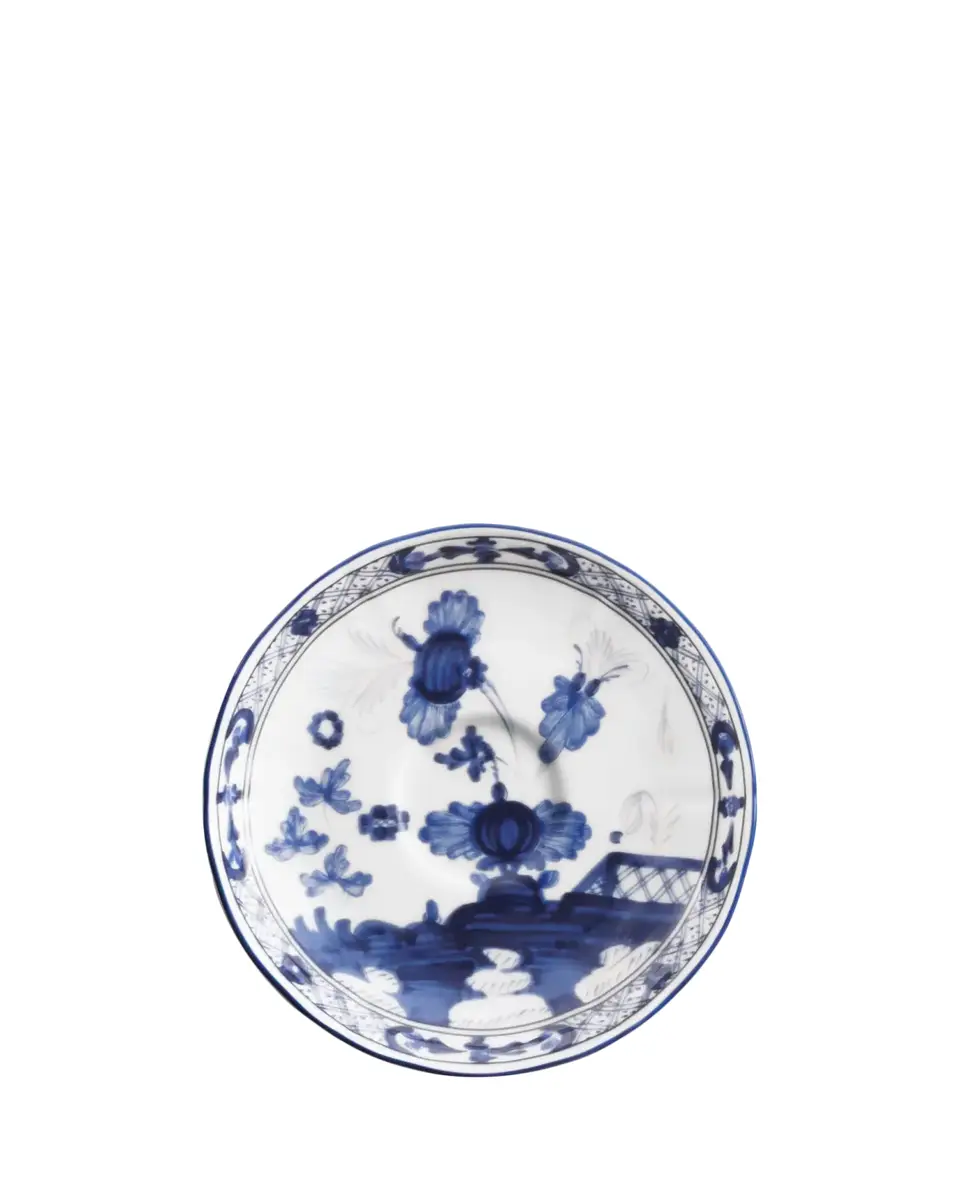 GINORI 1735 Antico Doccia Porcelain Coffee Saucer | Thumbnail 2 GINORI 1735 Antico Doccia Porcelain Coffee Saucer | Thumbnail 2