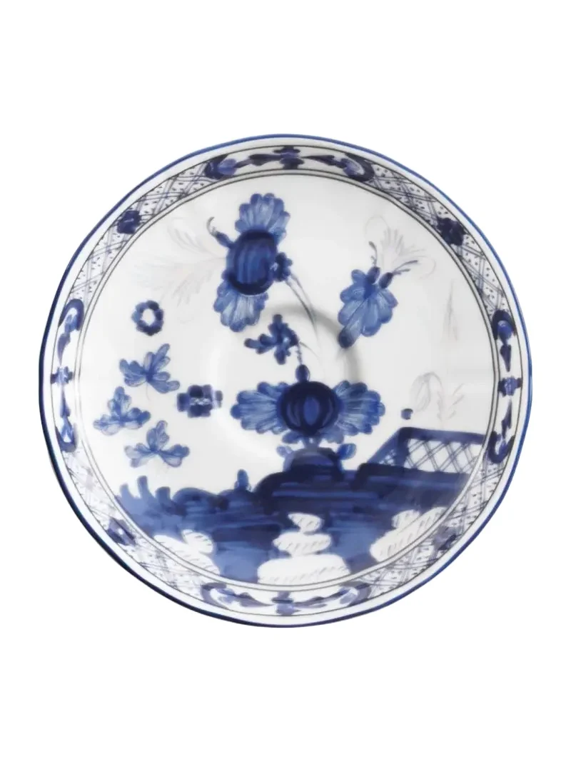 GINORI 1735 Antico Doccia Porcelain Coffee Saucer