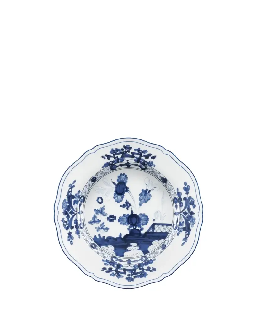 Oi Indaco Botanical Dinner Plate Oi Indaco Botanical Dinner Plate