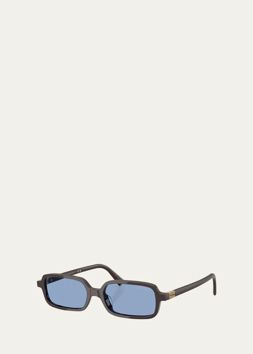 Miu Miu 11Zs Rectangular Sunglasses | Thumbnail 4 Miu Miu 11Zs Rectangular Sunglasses | Thumbnail 4
