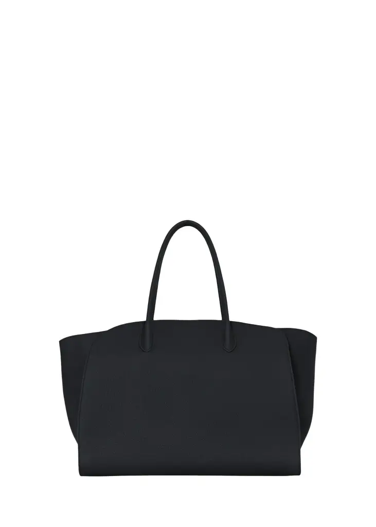 The Row Men's Marlo Saddle Leather Tote Bag