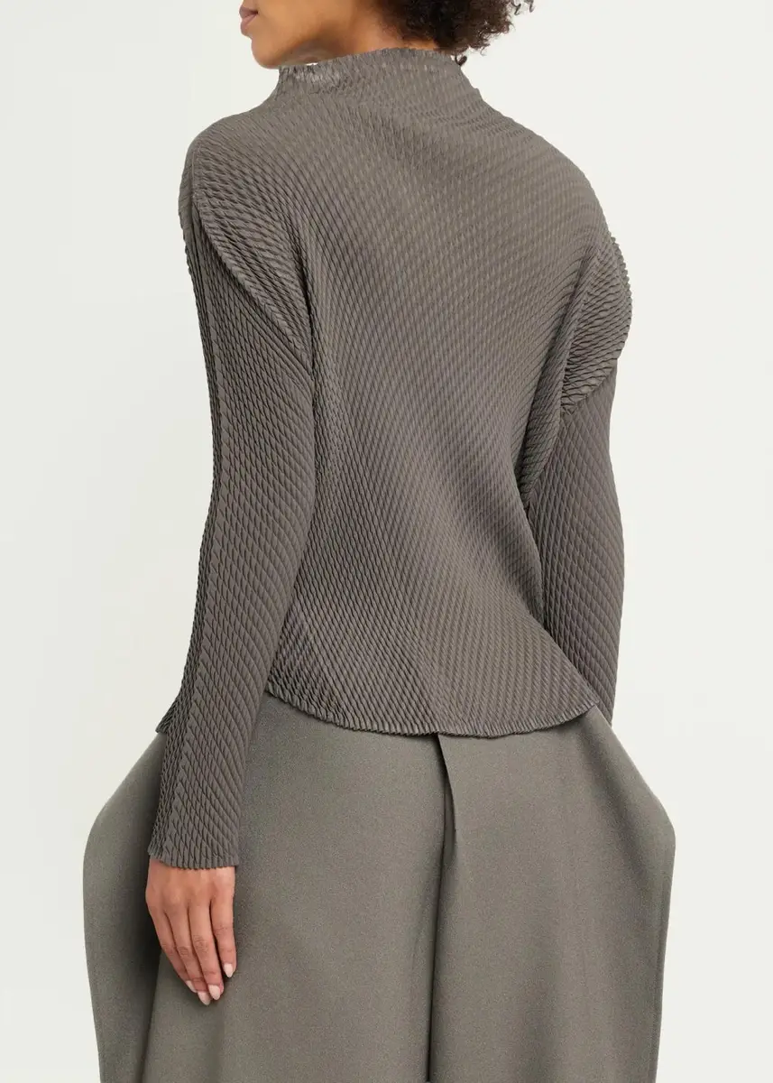 Issey Miyake Misty Pleats Long-Sleeve Top | Thumbnail 3 Issey Miyake Misty Pleats Long-Sleeve Top | Thumbnail 3