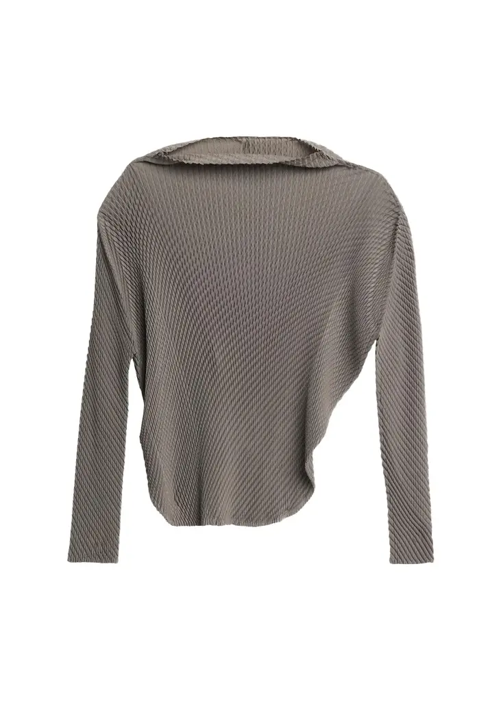 Misty Pleats Long-Sleeve Top Misty Pleats Long-Sleeve Top
