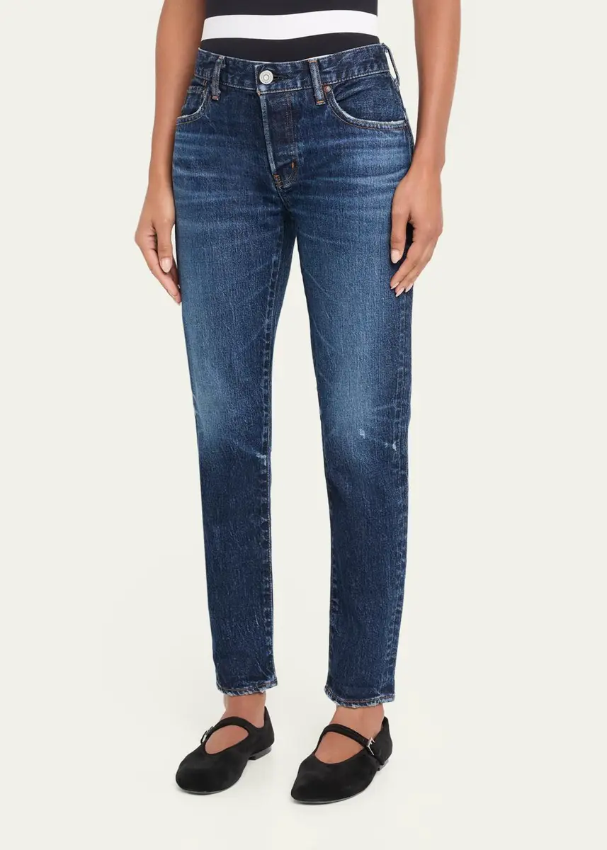 Moussy Vintage Carrol Mid-Rise Tapered Jeans | Thumbnail 4 Moussy Vintage Carrol Mid-Rise Tapered Jeans | Thumbnail 4