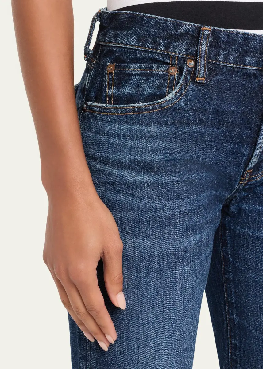 Moussy Vintage Carrol Mid-Rise Tapered Jeans | Thumbnail 5 Moussy Vintage Carrol Mid-Rise Tapered Jeans | Thumbnail 5