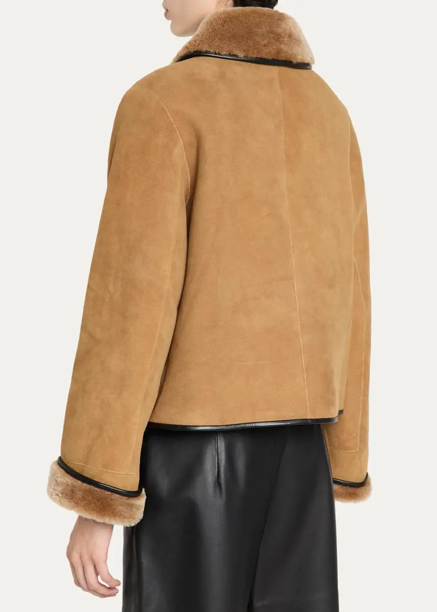 Fleurette Rowan Shearling Barn Jacket | Thumbnail 3