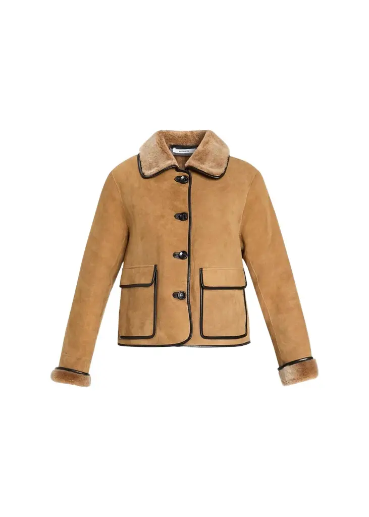 Fleurette Rowan Shearling Barn Jacket