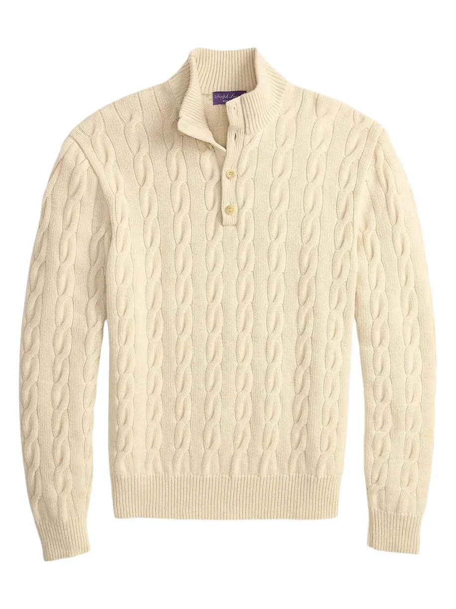 Cable-Knit Cashmere Sweater Cable-Knit Cashmere Sweater