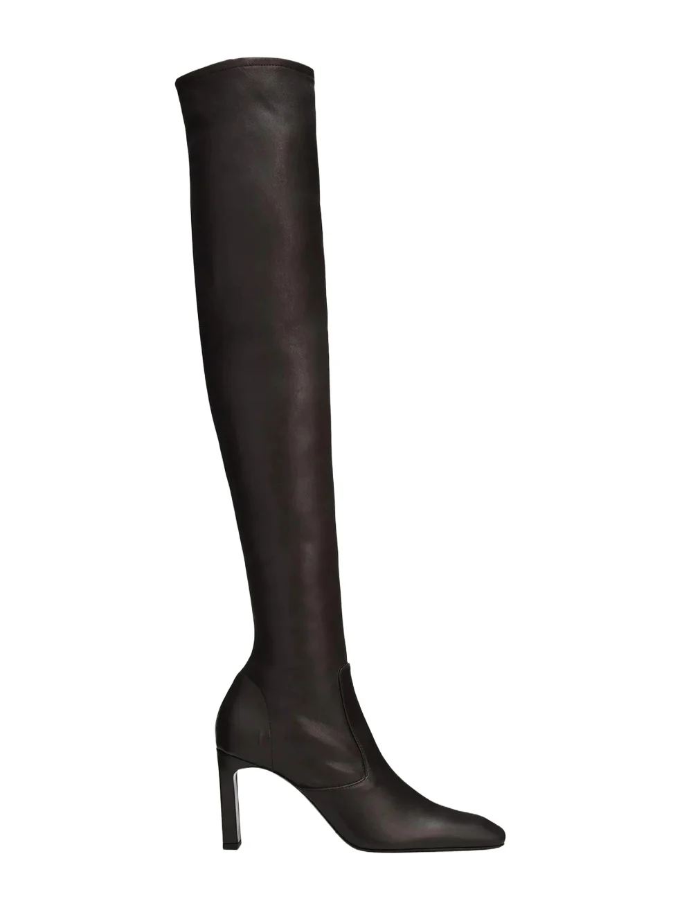 85MM Leather Over-The-Knee Boots