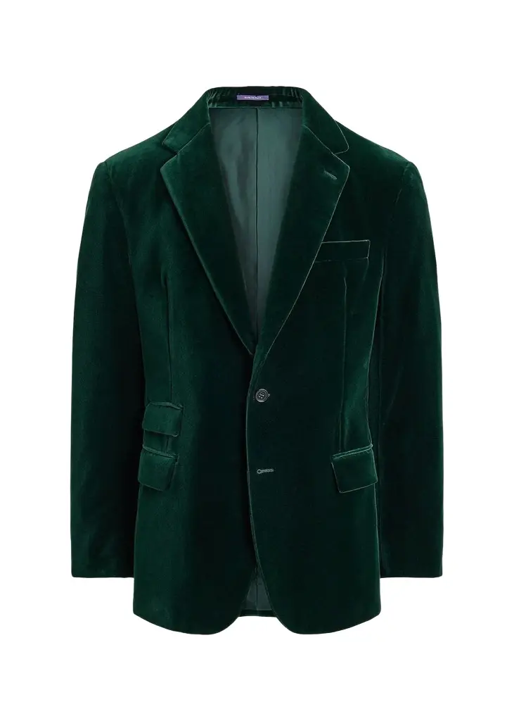 Ralph Lauren Purple Label Men's Kent Hand-Tailored Velvet Jacket