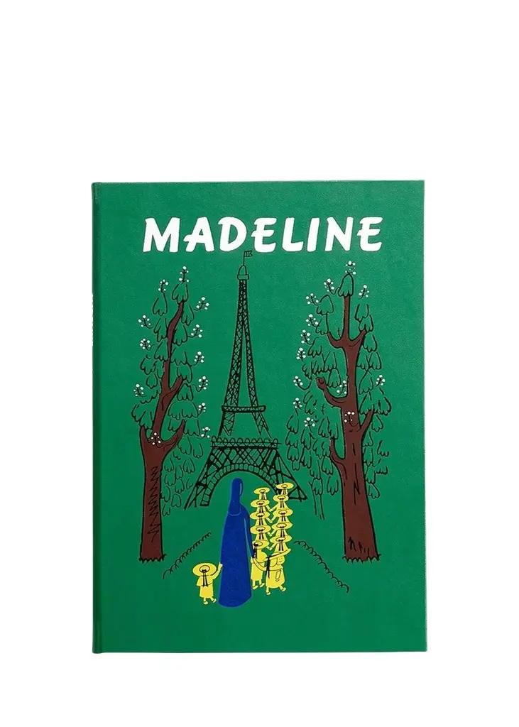 Graphic Image "Madeline" Vegan Leather-Bound Book by Ludwig Bemelmans