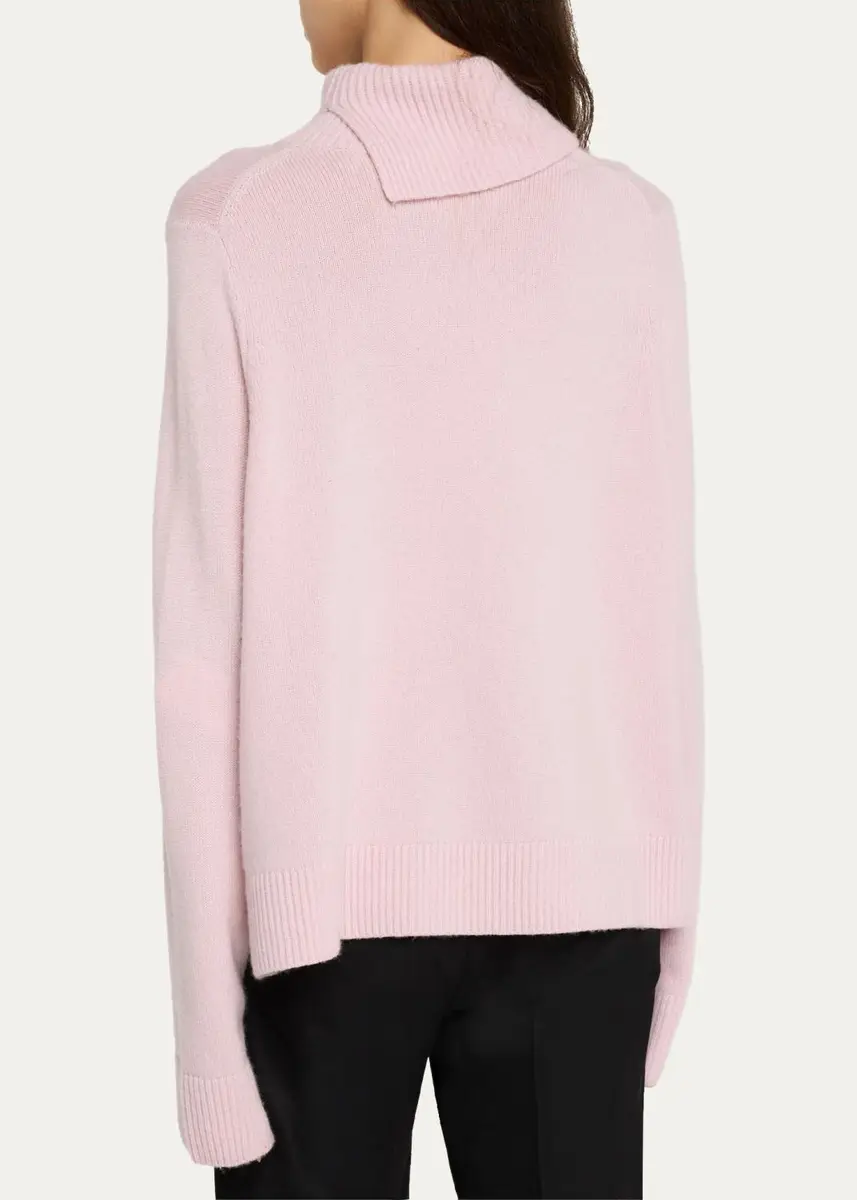 Vince Swing Wool-Cashmere Turtleneck Sweater | Thumbnail 3 Vince Swing Wool-Cashmere Turtleneck Sweater | Thumbnail 3