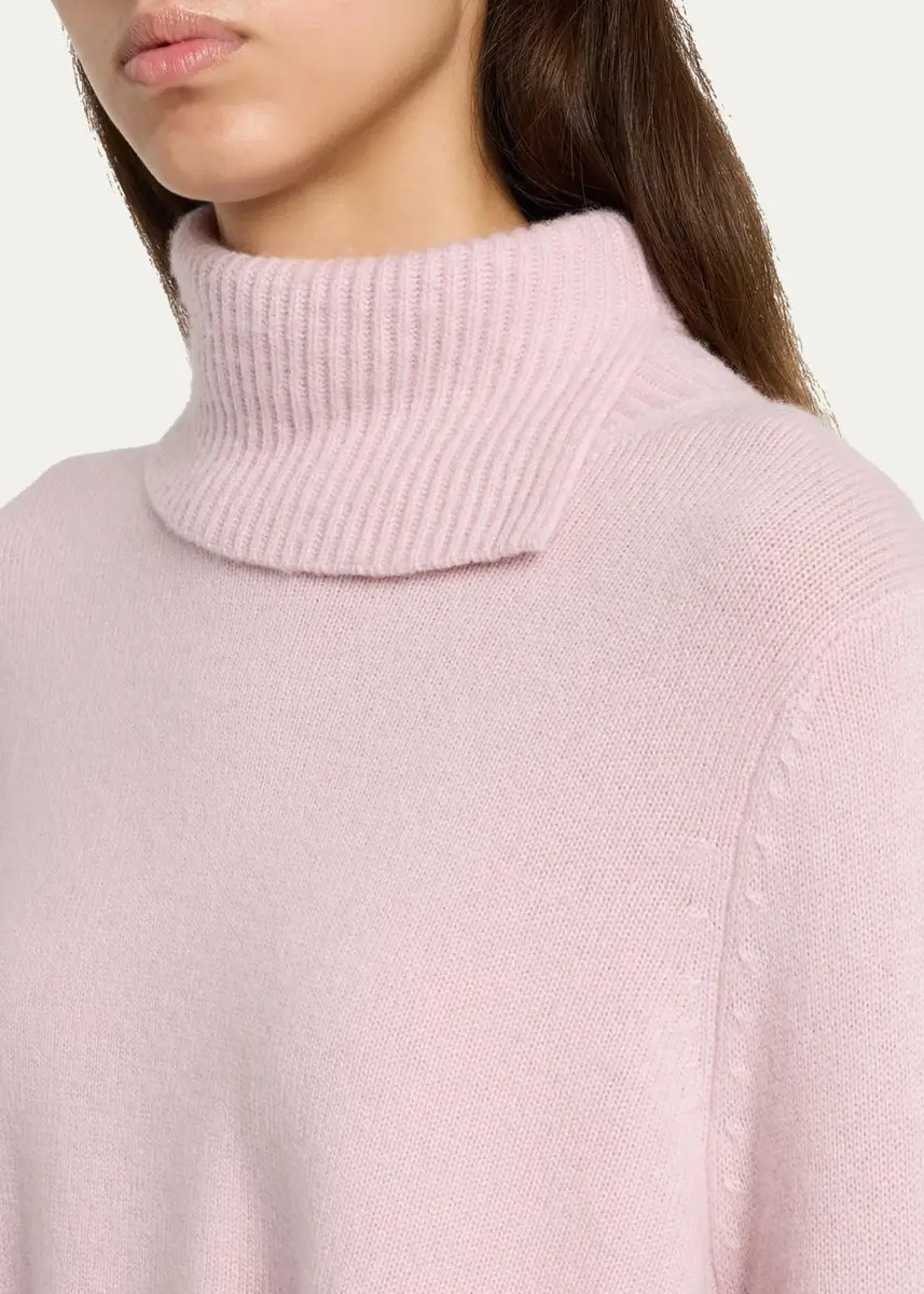 Vince Swing Wool-Cashmere Turtleneck Sweater | Thumbnail 5 Vince Swing Wool-Cashmere Turtleneck Sweater | Thumbnail 5