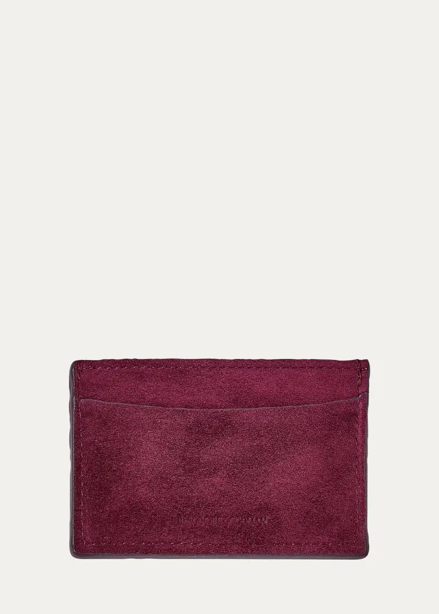 Graphic Image Slim Suede Card Case | Thumbnail 3 Graphic Image Slim Suede Card Case | Thumbnail 3