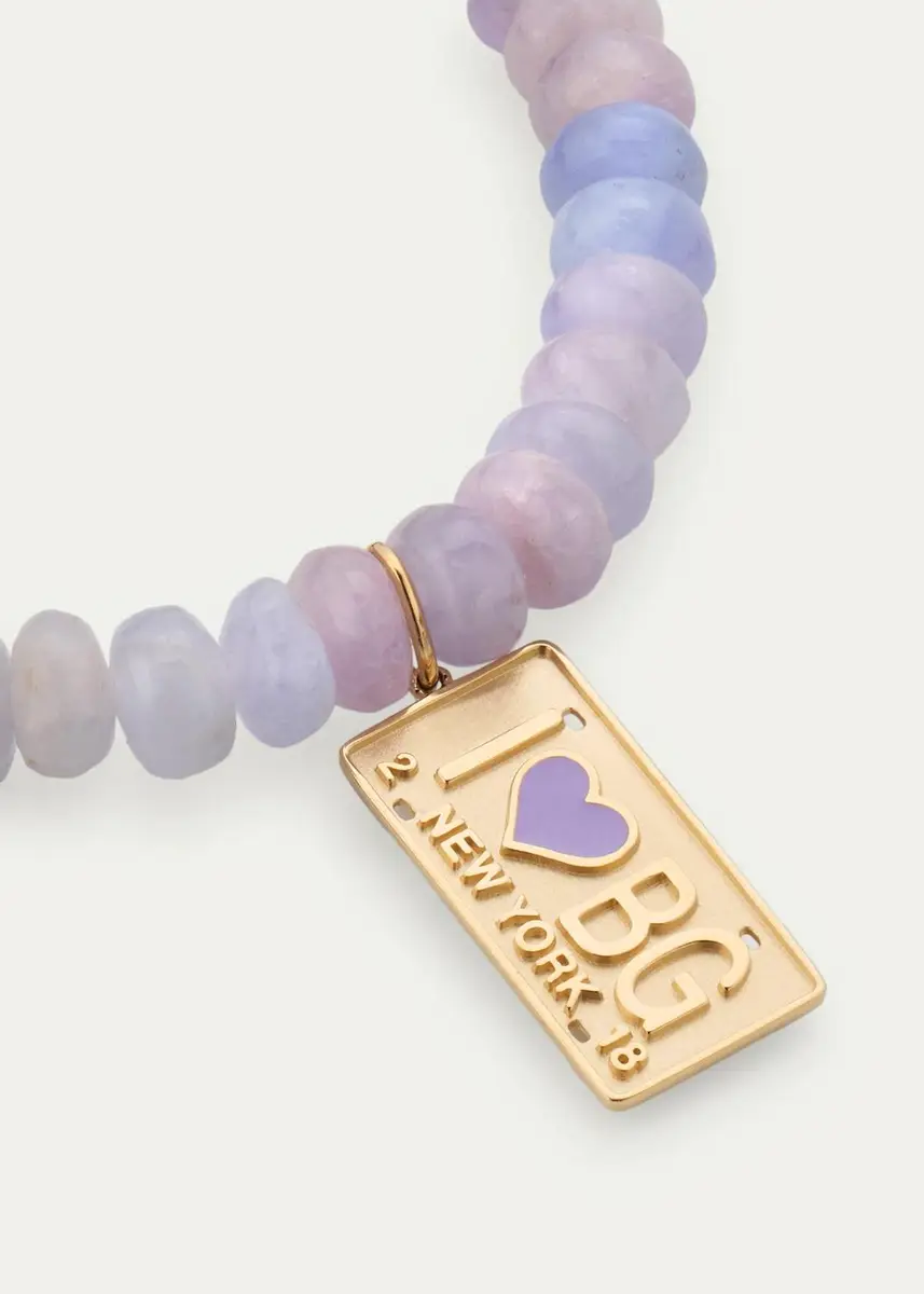 Sydney Evan 14K Heart Bergdorf Goodman Bracelet with Hackmanite | Thumbnail 3 Sydney Evan 14K Heart Bergdorf Goodman Bracelet with Hackmanite | Thumbnail 3