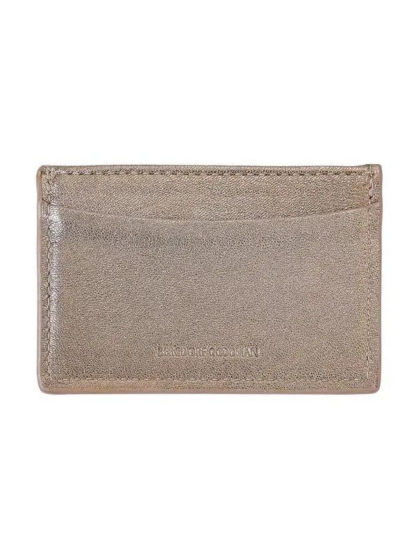 Metallic Leather Slim Card Case Metallic Leather Slim Card Case