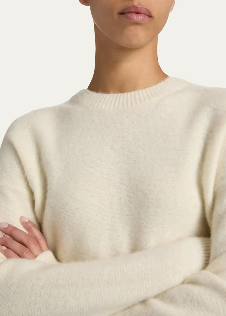 Vince Boiled Cashmere Crewneck Sweater | Thumbnail 5 Vince Boiled Cashmere Crewneck Sweater | Thumbnail 5