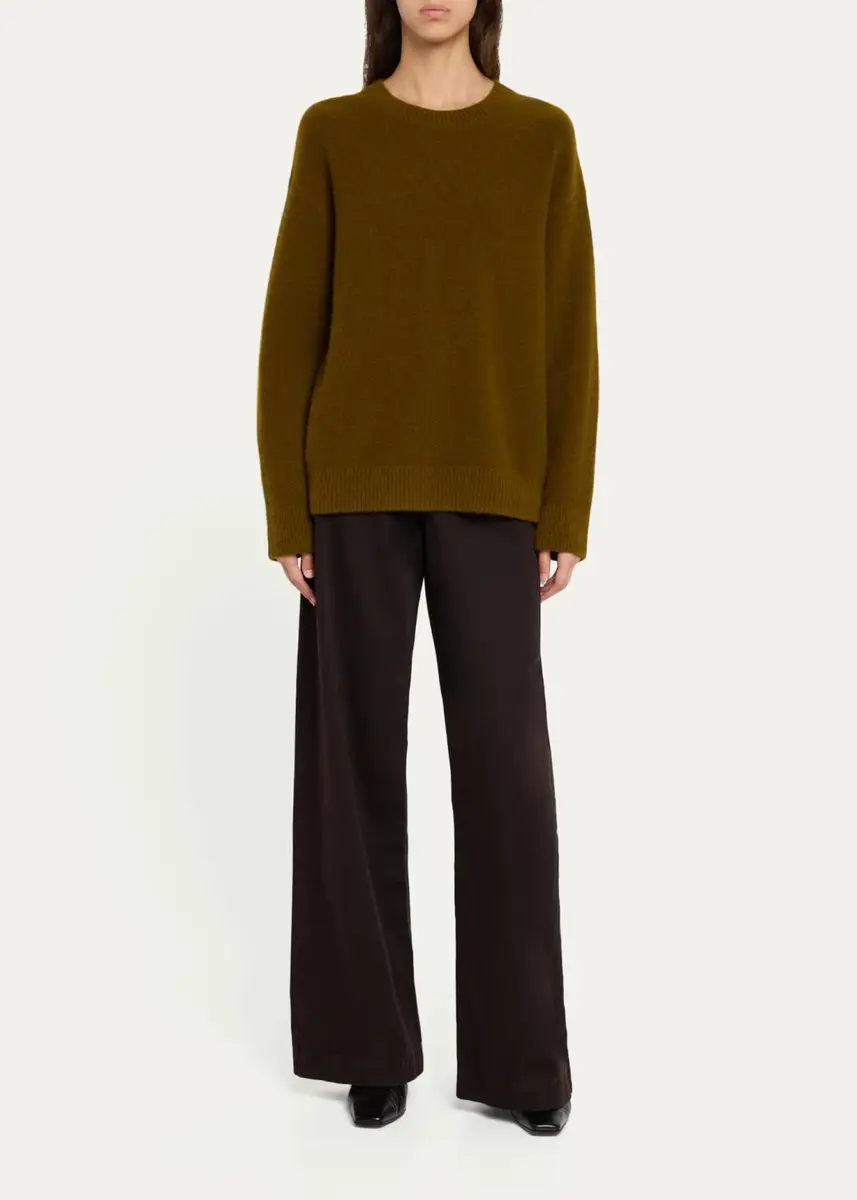 Vince Boiled Cashmere Crewneck Sweater | Thumbnail 6 Vince Boiled Cashmere Crewneck Sweater | Thumbnail 6